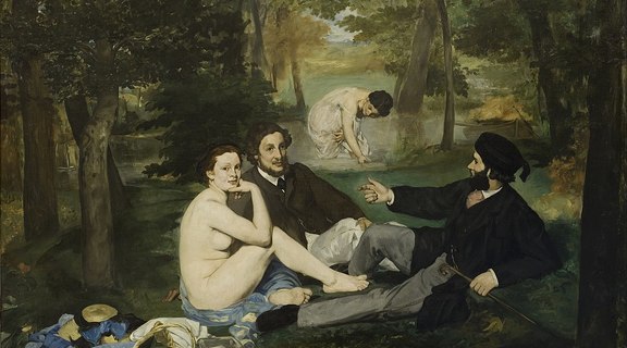 Homepage 1158px edouard manet   luncheon on the grass   google art project
